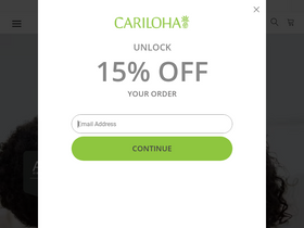 'cariloha.com' screenshot