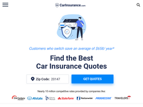 'carinsurance.com' screenshot