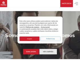 'caritas.es' screenshot