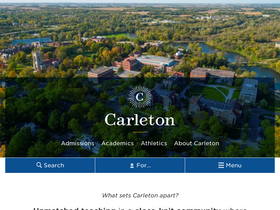 'carleton.edu' screenshot