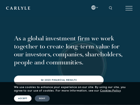 'carlyle.com' screenshot