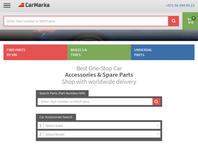 'carmarka.com' screenshot