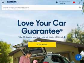 'carmax.com' screenshot