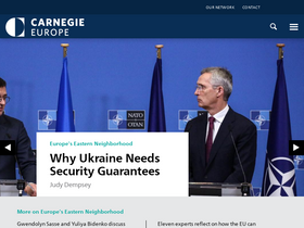 'carnegieeurope.eu' screenshot