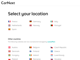 'carnext.com' screenshot