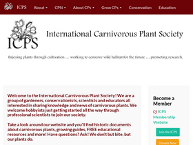 'carnivorousplants.org' screenshot