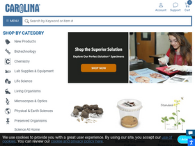 'carolina.com' screenshot