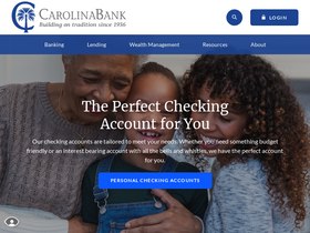 'carolinabank.net' screenshot