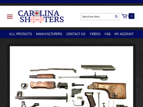 'carolinashooterssupply.com' screenshot