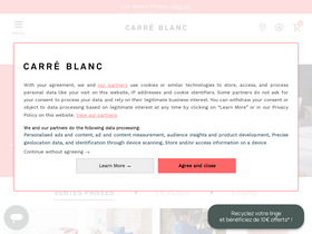 'carreblanc.com' screenshot