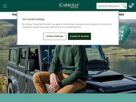 'carrollsirishgifts.com' screenshot