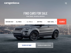'carsgenius.com' screenshot