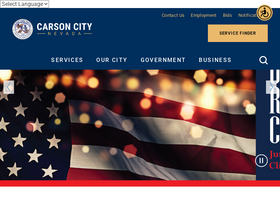 'carson.org' screenshot