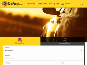 'carsoup.com' screenshot
