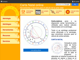 'carta-natal.es' screenshot