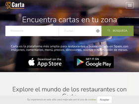 'carta.menu' screenshot