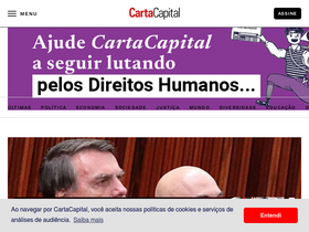 'cartacapital.com.br' screenshot