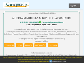 'cartagena99.com' screenshot