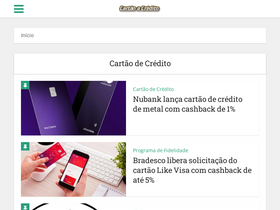 'cartaoacredito.com' screenshot