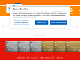 'cartaocencosud.com.br' screenshot