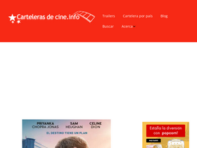 'cartelerasdecine.info' screenshot