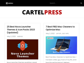 'cartelpress.com' screenshot