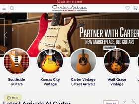 'cartervintage.com' screenshot