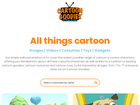 'cartoongoodies.com' screenshot