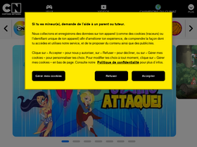 'cartoonnetwork.fr' screenshot