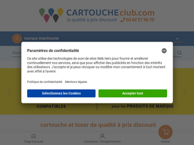 'cartoucheclub.com' screenshot