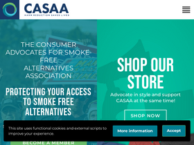'casaa.org' screenshot