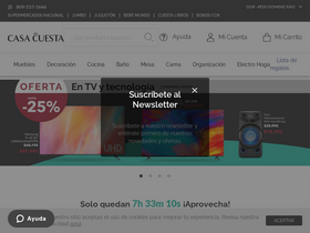 'casacuesta.com' screenshot