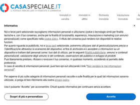 'casaspeciale.it' screenshot