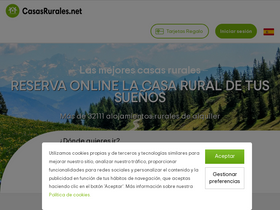 'casasrurales.net' screenshot