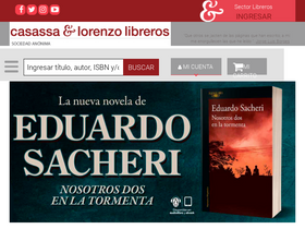 'casassaylorenzo.com' screenshot