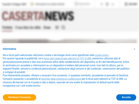 'casertanews.it' screenshot