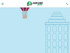 'cashcarsbuyer.com' screenshot