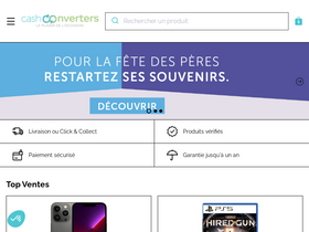'cashconverters.fr' screenshot