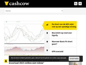 'cashcow.nl' screenshot