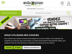 'cashexpress.fr' screenshot