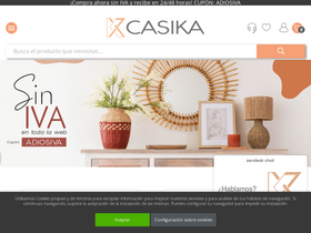 'casika.es' screenshot