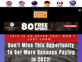 'casino-on-line.com' screenshot