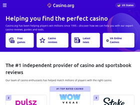 'casino.org' screenshot