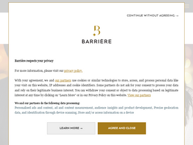 'casinosbarriere.com' screenshot