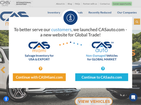 'casmiami.com' screenshot