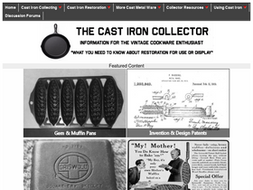 'castironcollector.com' screenshot