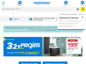 'castorama.fr' screenshot