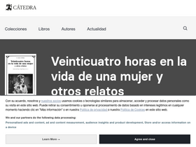 'catedra.com' screenshot
