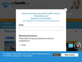 'cathealth.com' screenshot