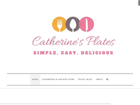 'catherinesplates.com' screenshot